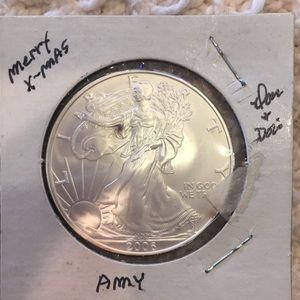 2006 UC (1) Troy Ounce Silver Liberty Dollar